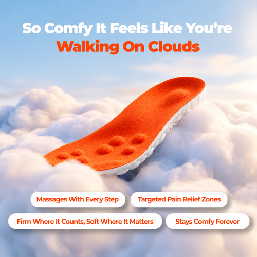 Comfivo Cloud Comfort Massage Insoles (Free Pair for Today)