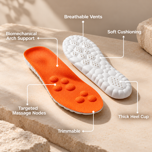 Comfivo Cloud Comfort Massage Insoles (Free Pair for Today)